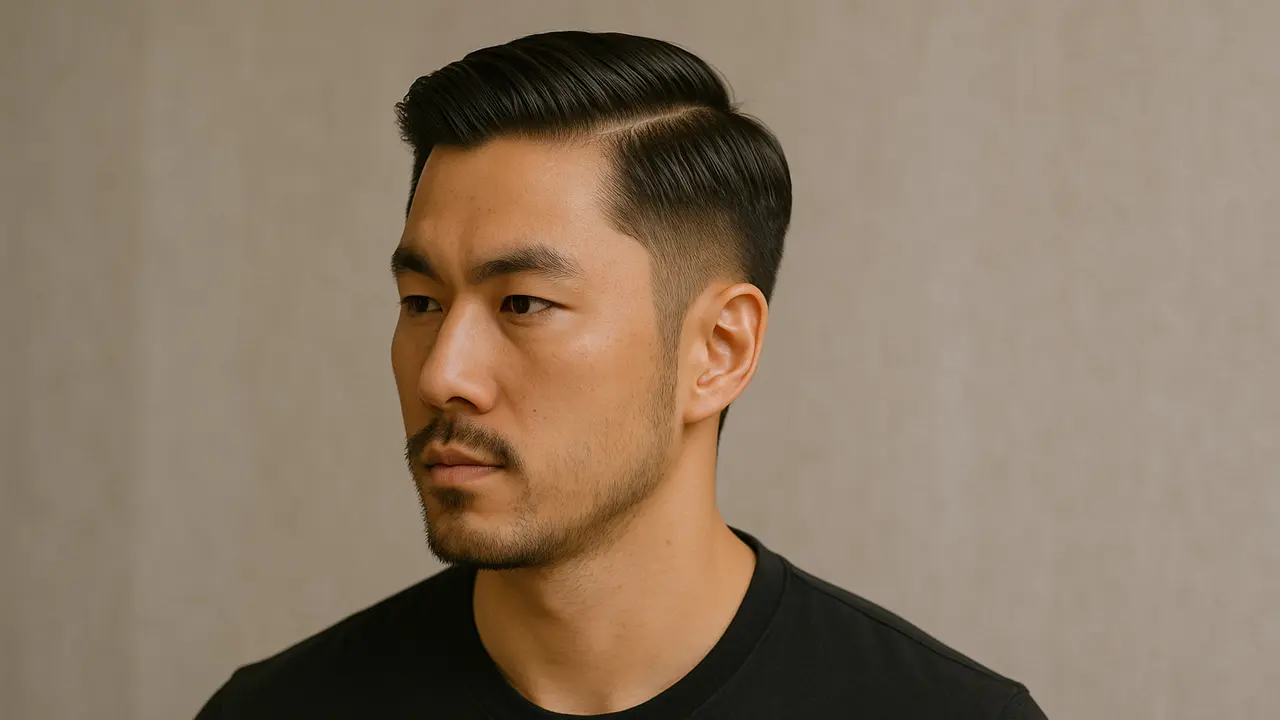 Model Rambut Pria Panjang Tipis Samping