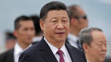 Presiden China Tiba di Hong Kong