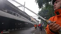 Hokben Gambir Kebakaran, Perjalanan KRL Mulai Normal