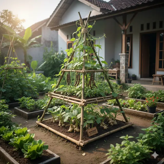 Model Kebun Sayur yang Bisa Tumpang Sari
