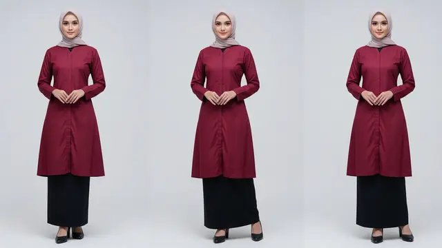 Kebaya Kartini Kain Polos 2026 yang Desainnya Modern Kekinian