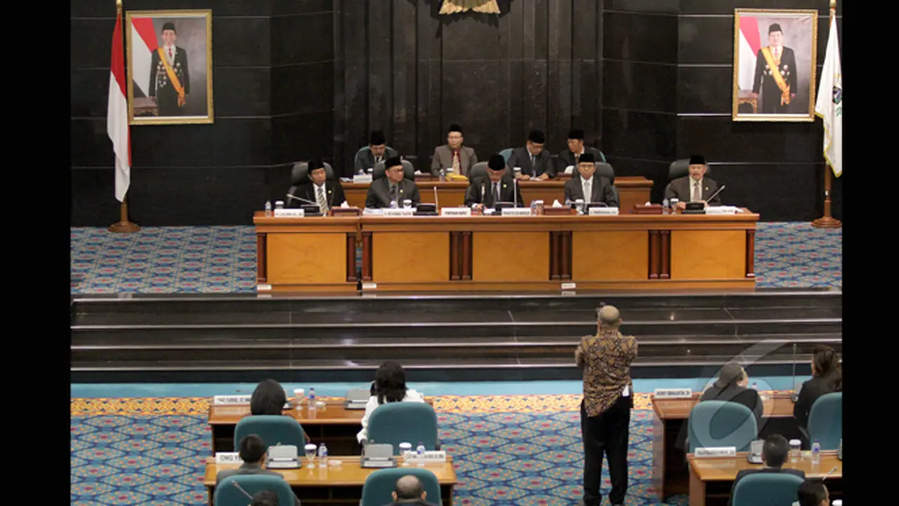 DPRD DKI Gelar Paripurna Hak Angket Untuk Ahok