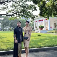 Tampilan Greysia Polii dan Apriyani Rahayu di Upacara Kemerdekaan RI, credit: @greyspolii