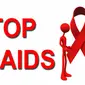 Ilustrasi stop HIV/AIDS (Istimewa)