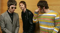 Band Oasis jelang konser di Hong Kong (25/2/2006). (AFP/MIke Clarke)