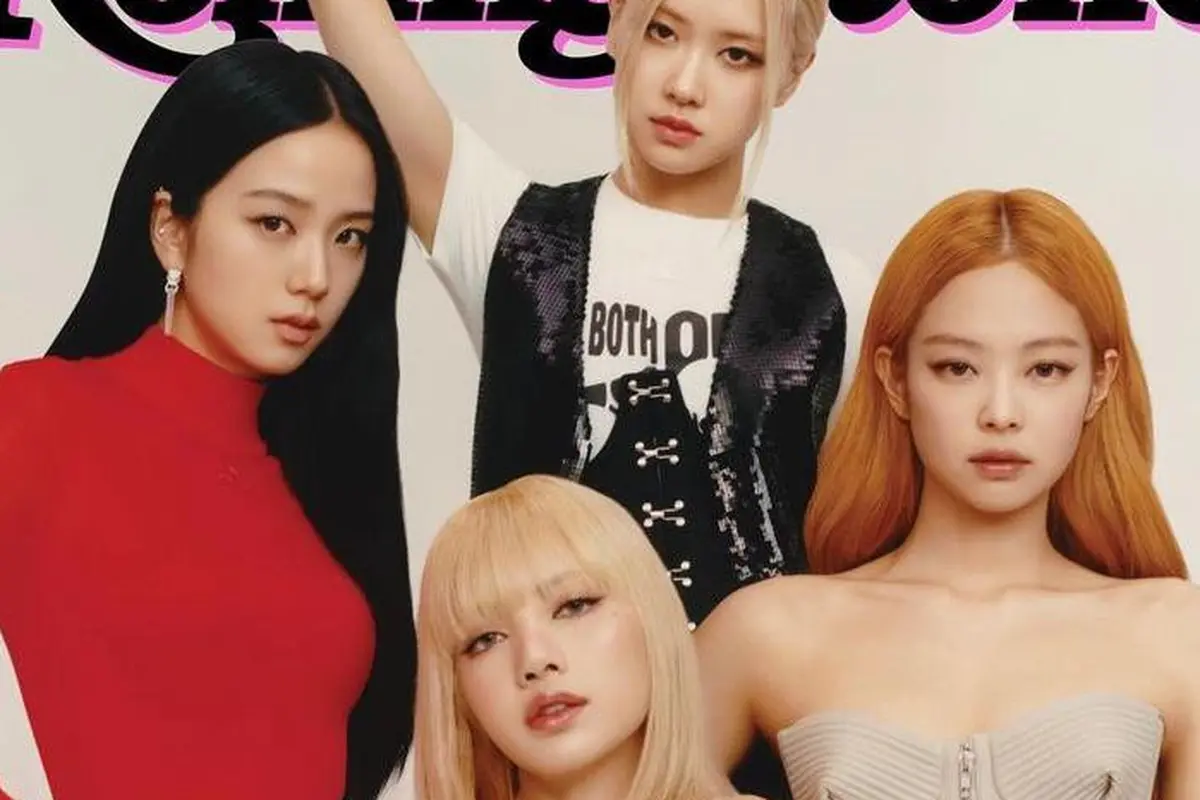 Jadi Grup Wanita Asia Pertama, Intip Potret BLACKPINK Tampil Garang Hiasi Sampul Majalah Rolling Stone