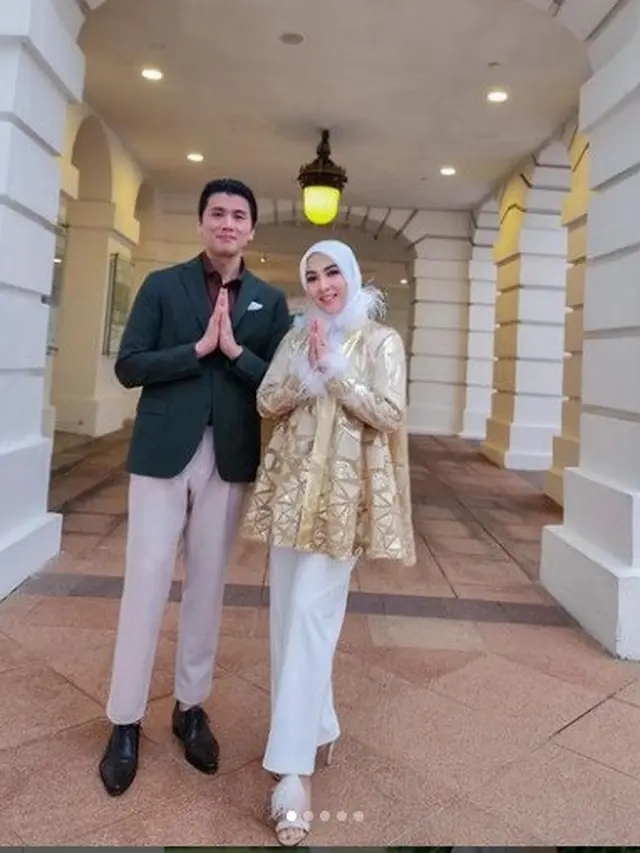 Artis lebaran Idul Fitri 2023 di luar negeri (Foto: Instagram princessyahrini)
