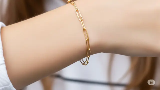 Model Gelang Emas untuk Remaja/Gambar oleh AI