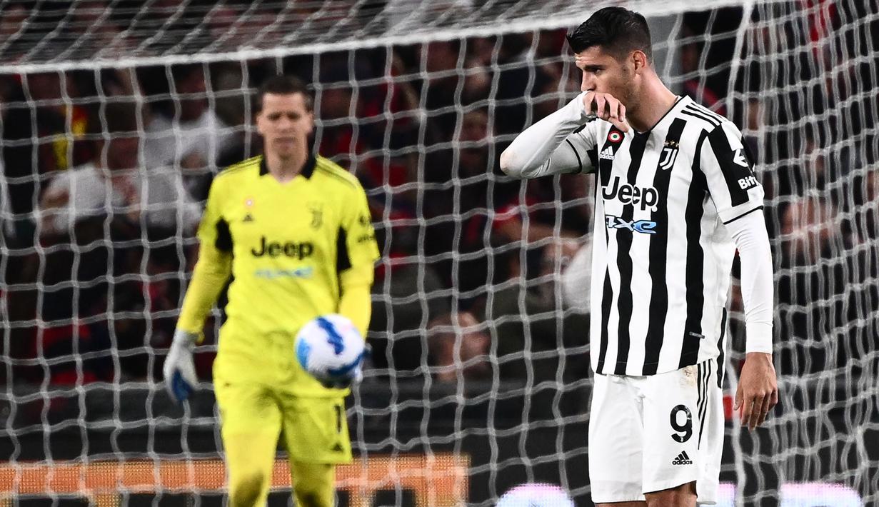 <p>Sementara mampu membalas melalui gol yang dilesakkan oleh Albert Gudmunsson dan gol penalti Domenico Criscito. (AFP/Marco Bertorello)</p>