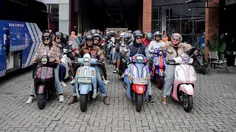 Begini Keseruan Ratusan Pengguna Yamaha Classy Menikmati Sunset di Bogor