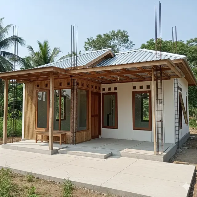 Desain Rumah Tumbuh 1 Lantai
