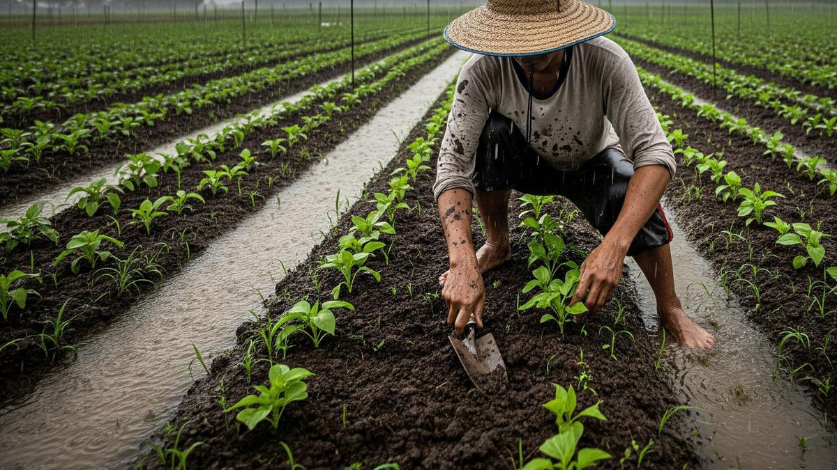 7 Tips Berkebun di Musim Hujan untuk Petani Lahan Terbuka, Aman dan Panen Melimpah