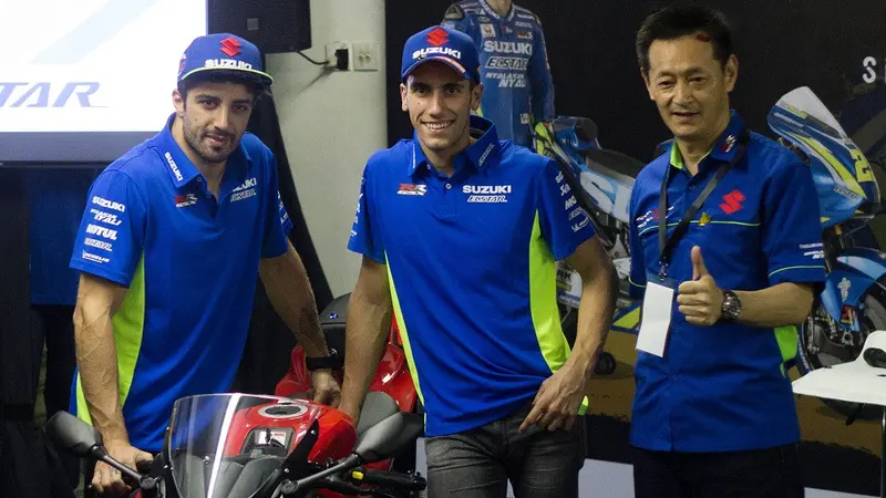 Andrea Iannone dan Alex Rins