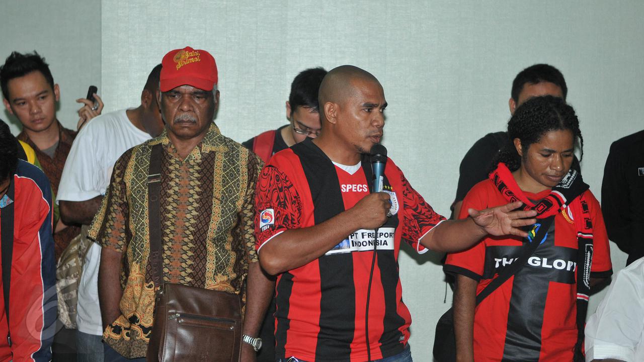 Suporter Persipura Geruduk Kemenpora