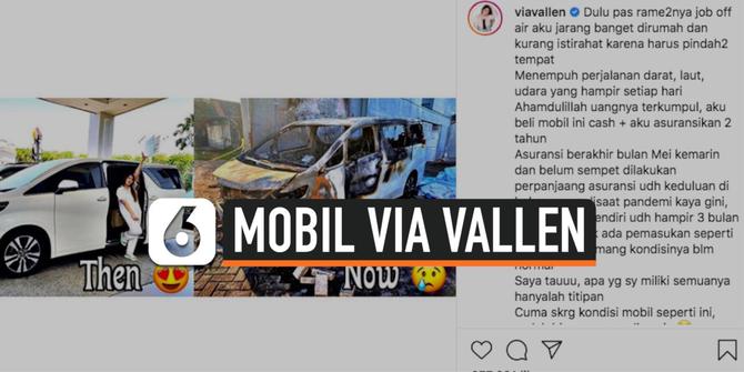 VIDEO: Curhat Via Vallen Setelah Pembakaran Mobilnya