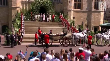 Arak-arakan prosesi Pernikahan Pangeran Harry dan Meghan Markle digelar pada tanggal 19 Mei 2018 waktu setempat, dimulai dari Kastil Windsor menuju Snow Hill di Windsor Great Park. Kemudian akan melewati pusat Kota Windsor melalui Sheet Street, Kings...