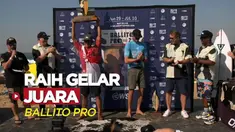 Berita Video, Rio Waida Raih Gelar Juara Ballito Pro 2022 pada Minggu (10/7/2022)