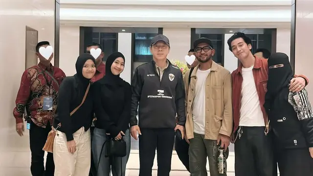 Umi Pipik Posting Foto Bareng Shin Tae-Yong/Instagram Umi Pipik