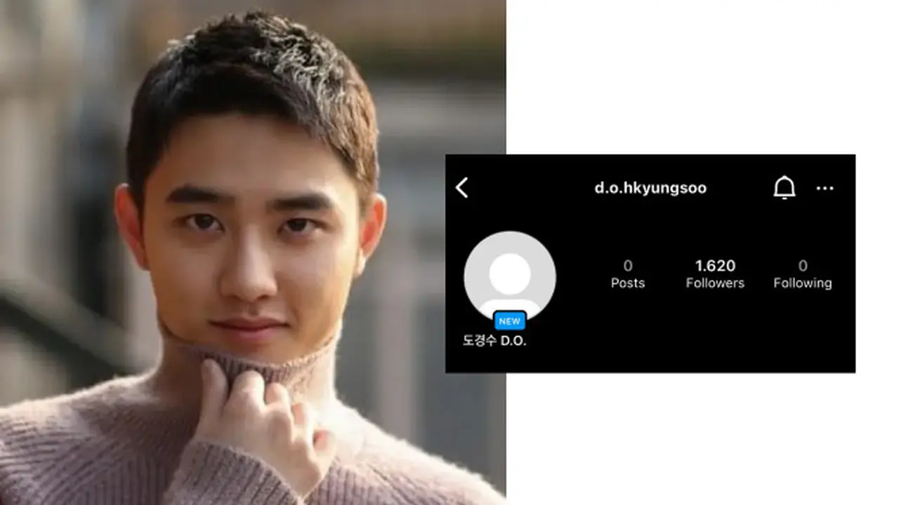 D.O EXO Diduga Resmi Memiliki Akun Instagram Pribadi. Username @d.o.hkyungsoo Diduga Milik Member EXO yang Tak Lama Lagi Akan Mengeluarkan Film Terbaru The Moon