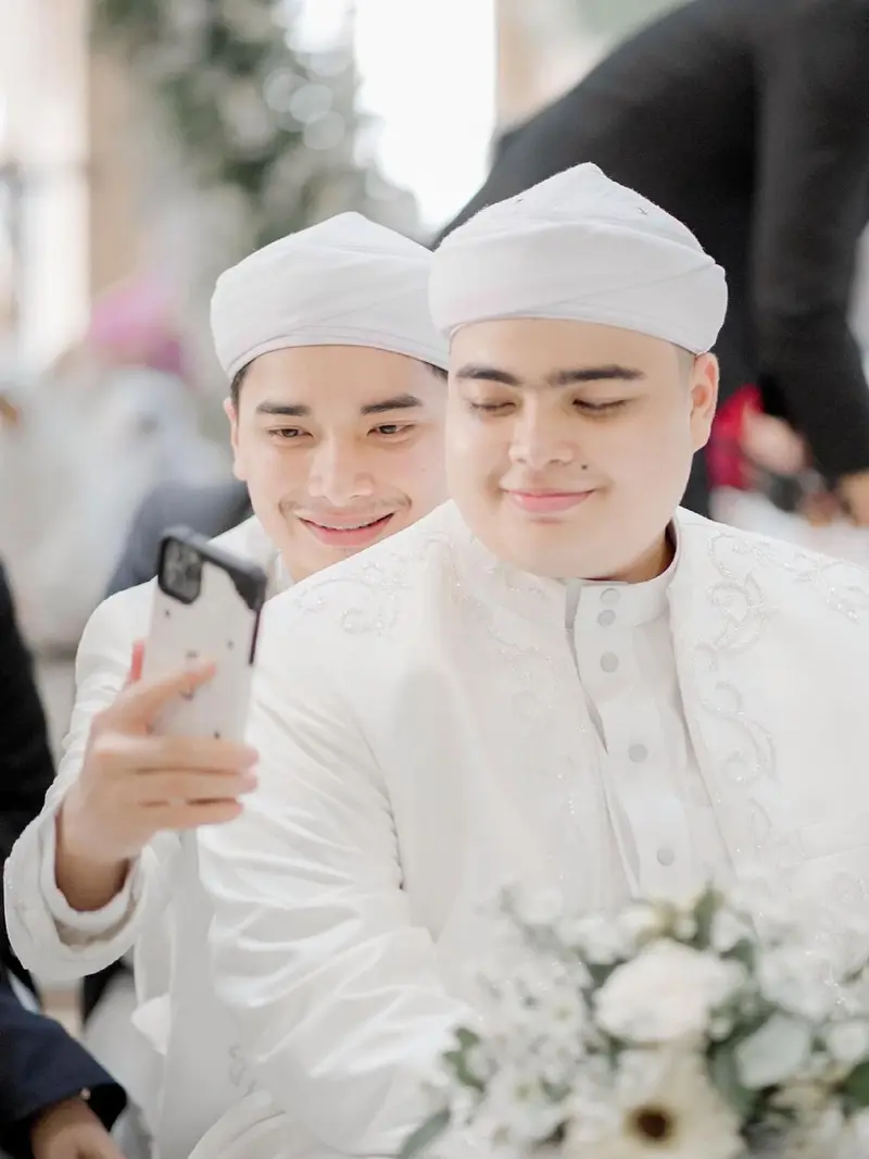 7 Momen Akad Nikah Ameer Azzikra Adik Alvin Faiz, Penuh Kebahagiaan