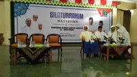 Silaturahmi himpunan alumni santri Lirboyo se-Jawa Timur. (Liputan6.com/ Dian Kurniawan)