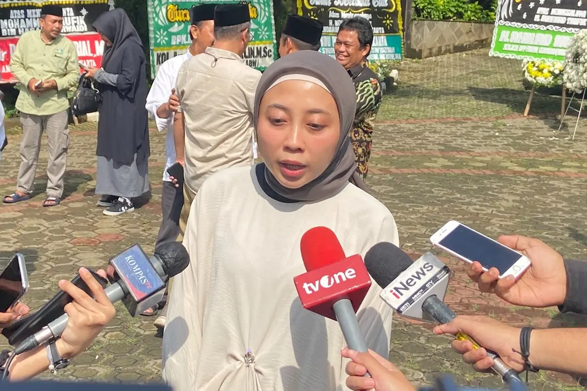 Anak kedua Almarhum M Taufik, Annisa Yusyda, Kamis (4/5/2023).