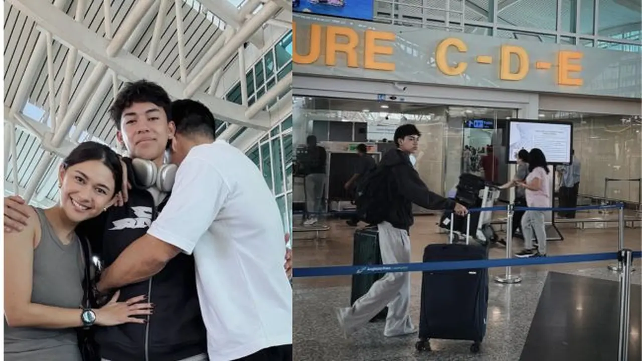Potret Nana Mirdad dan Andre White Antar sang Anak Jason Deandra (credit: instagram/andrew.white._)