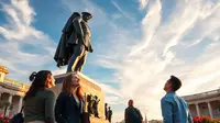 Patung Monumen Adalah Simbol Penghormatan: Pengertian, Jenis, dan Contoh Terkenal