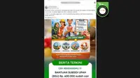 Cek Fakta: Tidak Benar Link Pendaftaran BSU dari Kemnaker