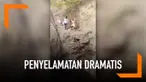 Aksi penyelamatan dramatis terjadi di India. Saat menarik serang nenek berusia 85 tahun yang terpeleset jatuh ke dalam sumur. Beruntung, sang nenek berhasil lolos dari maut.