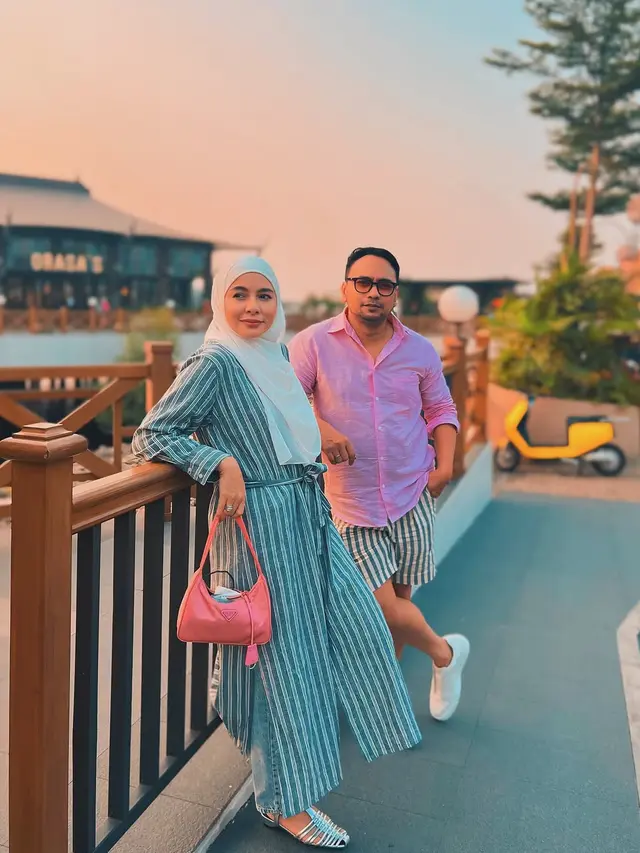 Potret Mesra Bebi Romeo dan Meisya Siregar. (instagram/bebi_romeo)