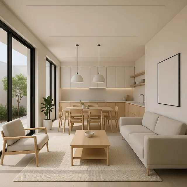 Desain Rumah 6x9 Atap Datar Minimalis