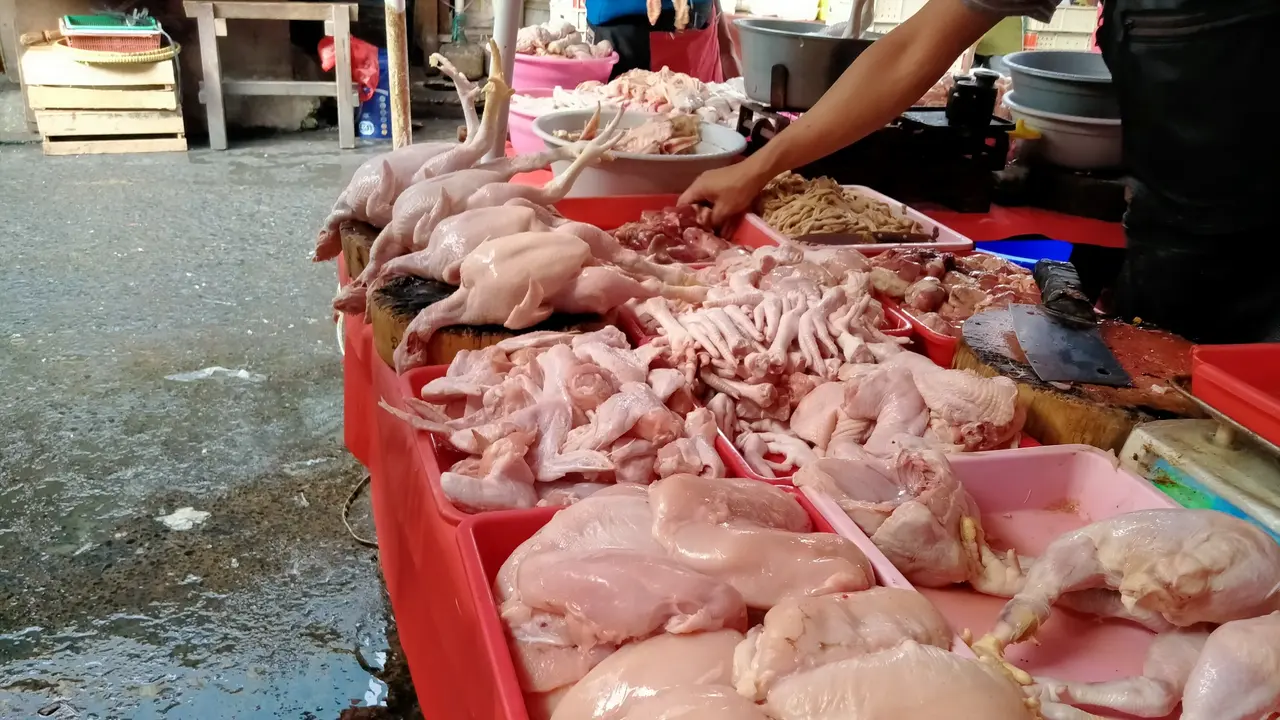 Harga Pangan Pasar Kebayoran Lama, Jumat (21/8)