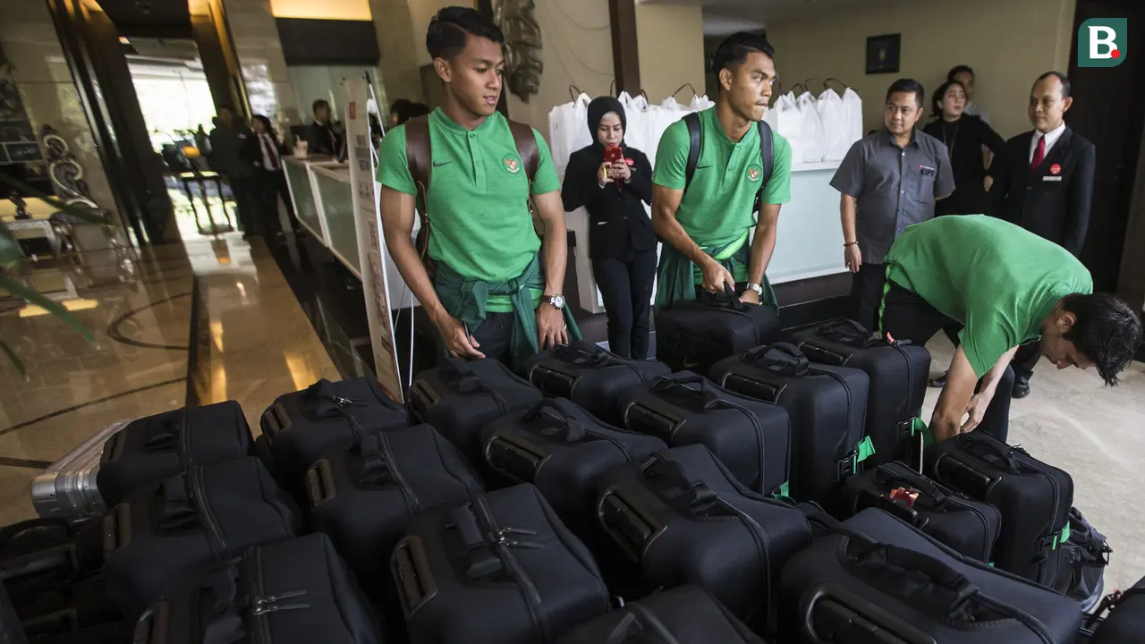 Latihan Timnas Indonesia