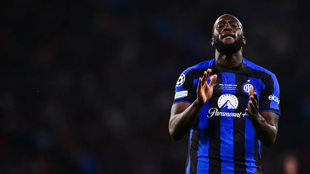 Striker Inter Milan Romelu Lukaku