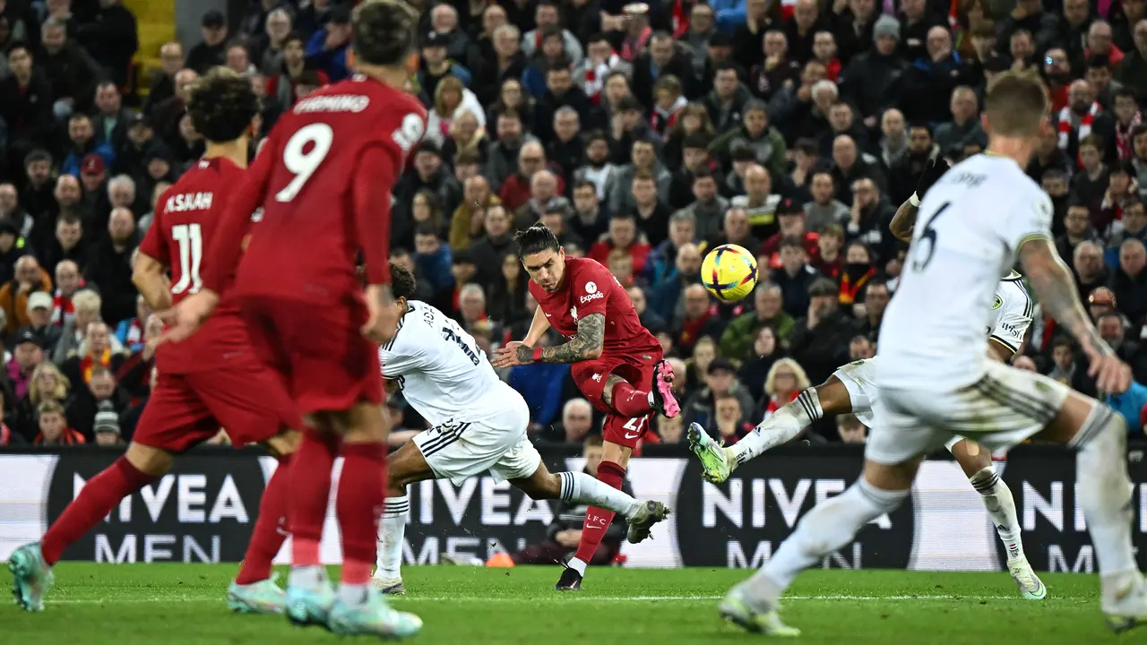 Liverpool vs Leeds United Liga Inggris
