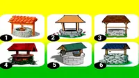 Pilih Satu Gambar Sumur, Tes Ini Ungkap Tingkat Kecerdasan dan Logika Berpikirmu
