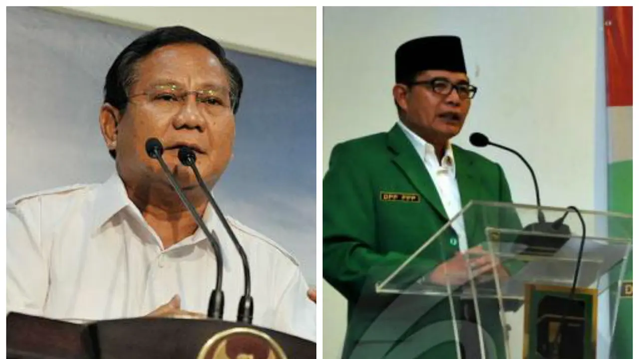 Usai Shalat Jumat, Prabowo-SDA Gelar Pertemuan di DPP PPP