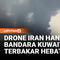 Serangan drone yang diduga dilancarkan Iran menghantam Bandara Internasional Kuwait pada Rabu, memicu kebakaran hebat dan kepulan asap tebal yang terlihat dari kejauhan. Otoritas Kuwait menyatakan berhasil menembak jatuh beberapa drone, namun satu di...