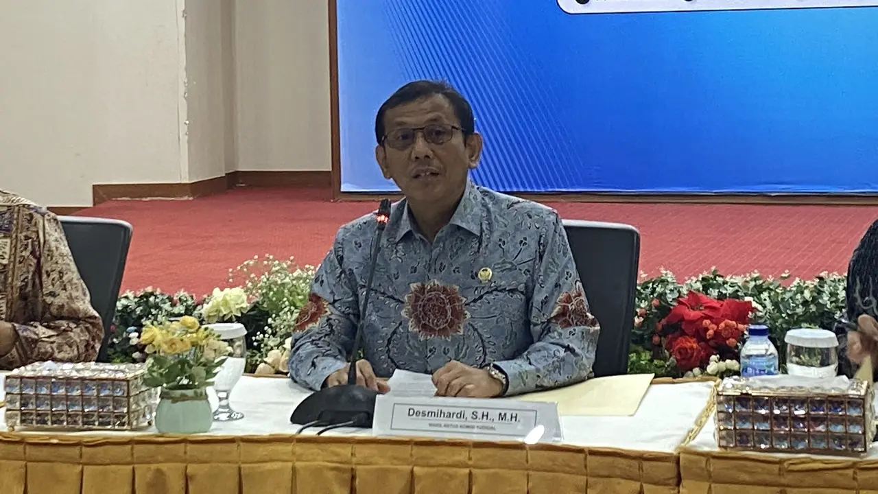 Wakil Ketua Komisi Yudisial (KY) Desmihardi di Jakarta.