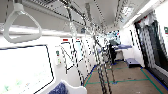 Skytrain Kereta Tanpa Awak, Begini Penampakannya di Bandara Soekarno-Hatta