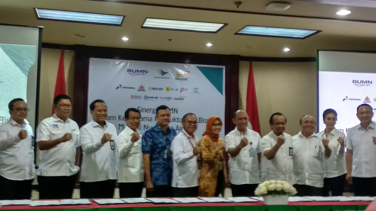 10 BUMN Sinergi Bangkitkan Bisnis Merpati
