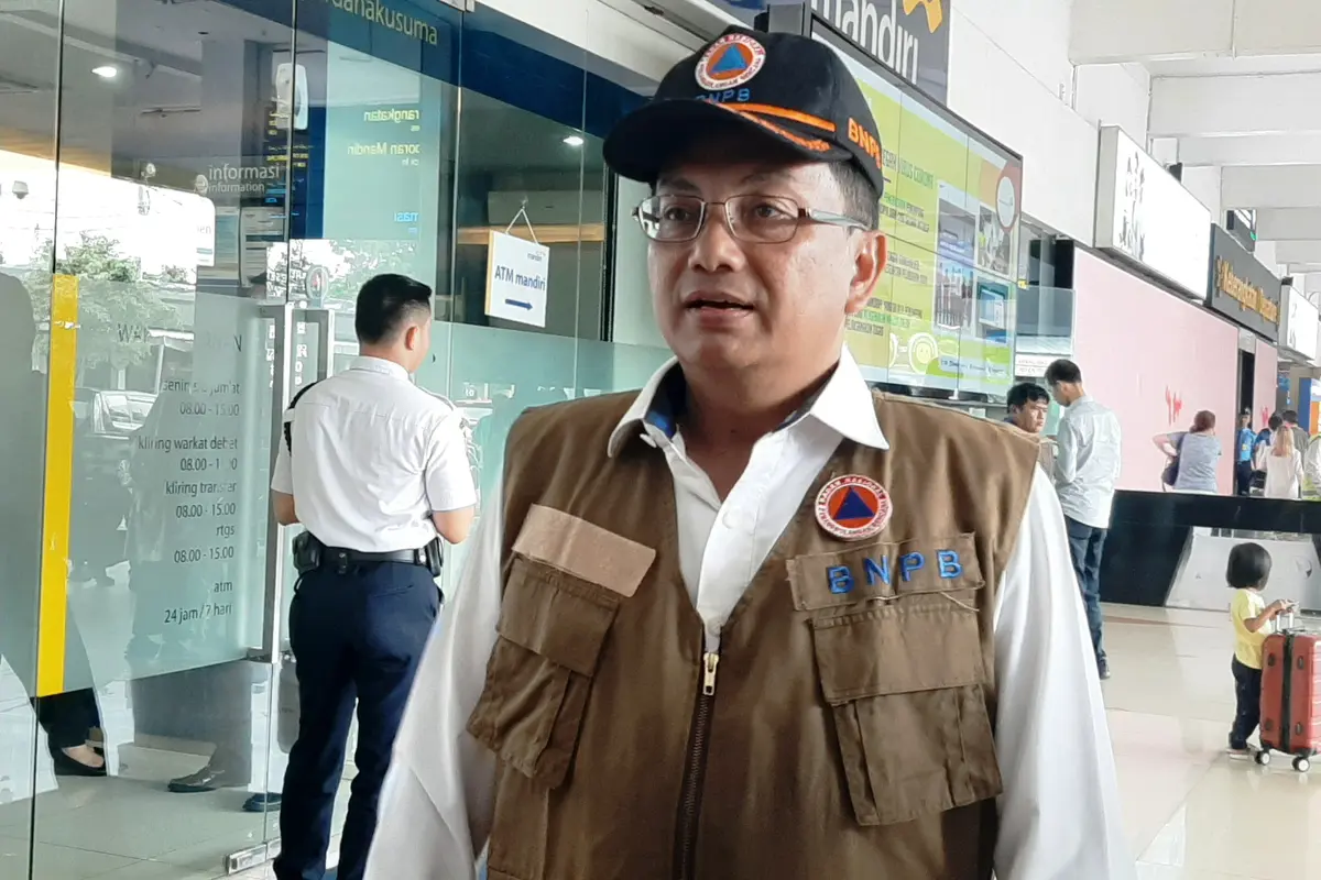 Direktur Pengelolaan Logistik dan Peralatan Badan Nasional Penanggulangan Bencana (BNPB) Rustian