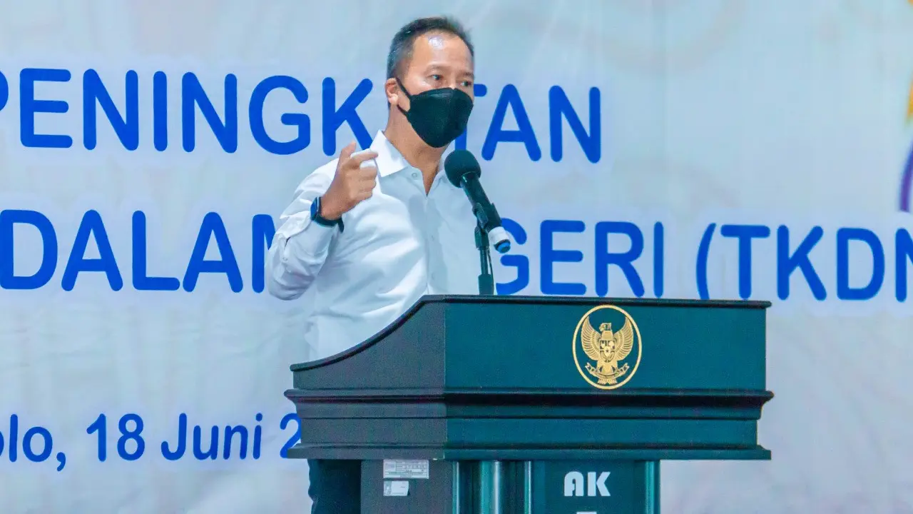 Menteri Perindustrian (Menperin) Agus Gumiwang Kartasasmita