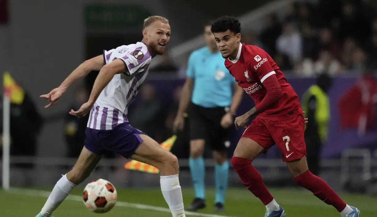 Ini jadi kekalahan pertama yang diderita Liverpool, tetapi mereka tetap berada di puncak klasemen dengan 9 poin. (AP Photo/Thibault Camus)