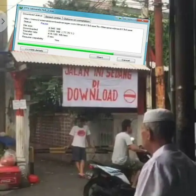 7 Tulisan Nyeleneh Pada Portal Lockdown Ini Bikin Mikir Keras