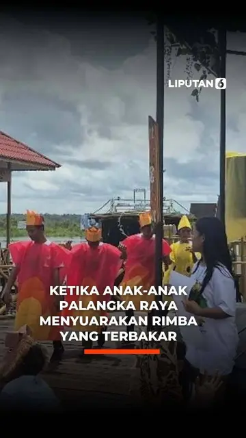 Ketika Anak-anak Palangka Raya Menyuarakan Rimba yang Terbakar