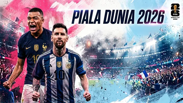 Piala Dunia 2026, Lionel Messi, Kylian Mbappe