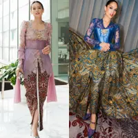 Lihat di sini beberapa potret kebaya unik para artis.