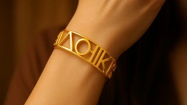 Desain Gelang Emas 24 Karat Kekinian 2025 yang Lagi Viral di Kalangan Ibu-Ibu
